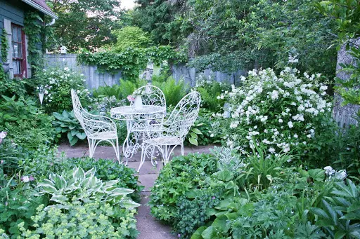 moonlight garden patio