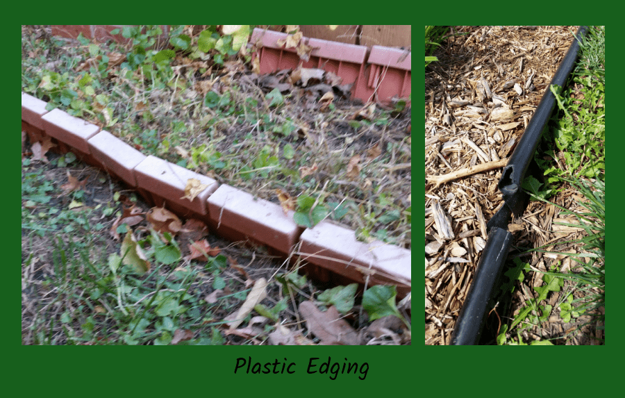 plastic edges