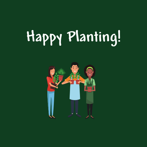 Happy planting