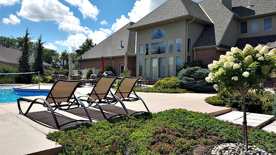 well-maintained landscape