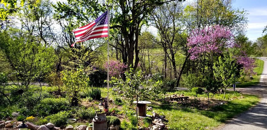 The Kansas Gardener's Entry Garden and Monarch Waystation