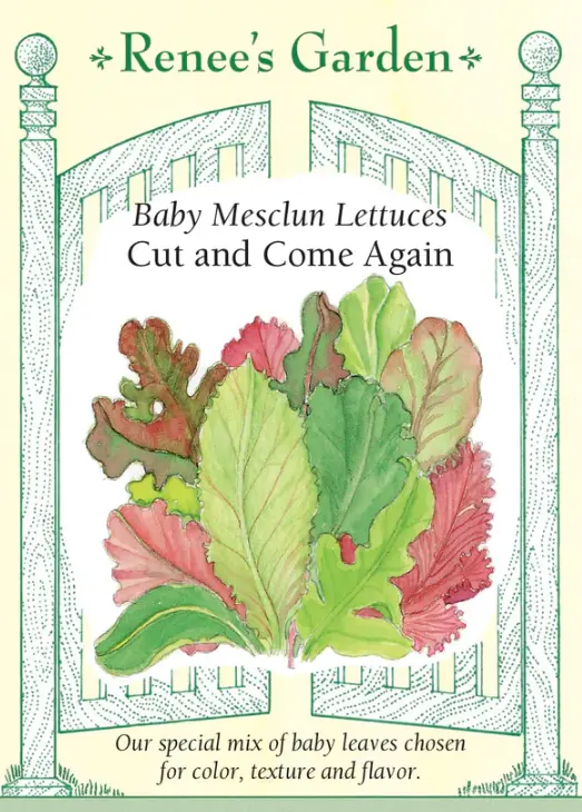 Lettuce Cut Again Baby Mesclun