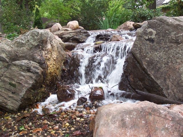 Large boulders