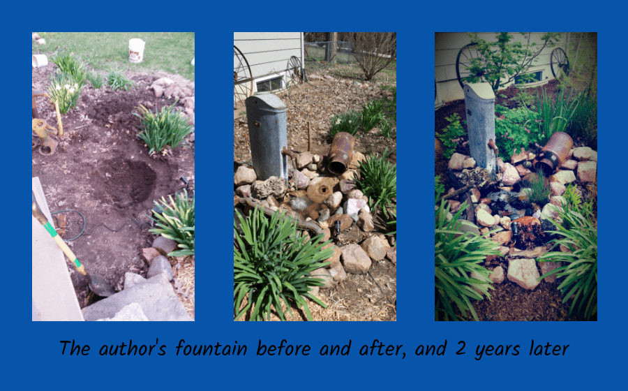author's fountain project